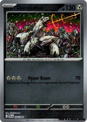 074/094 Duraludon Common Reverse Holofoil Near Mint