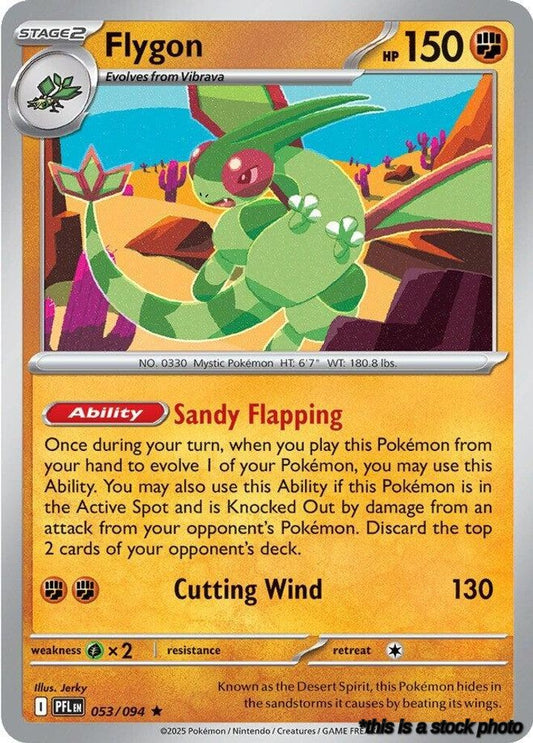 Holofoil Flygon - 053/094 [053/094 Near Mint ]
