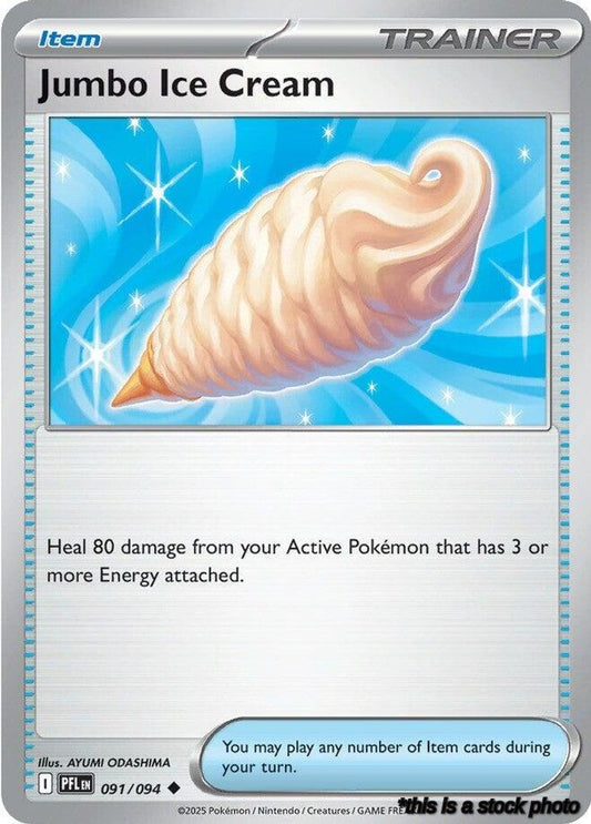 Uncommon Jumbo Ice Cream [091/094 Near Mint ]