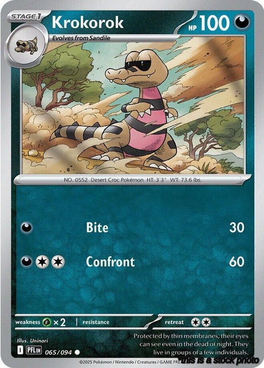 Common Krokorok [065/094 Near Mint ]