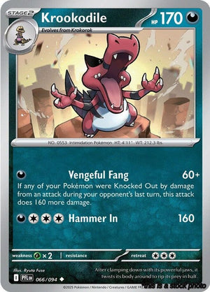 Uncommon Krookodile [066/094 Near Mint ]