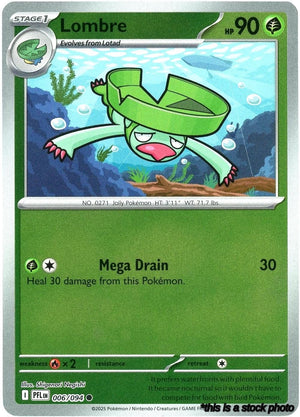 006/094 Lombre Common Reverse Holofoil
