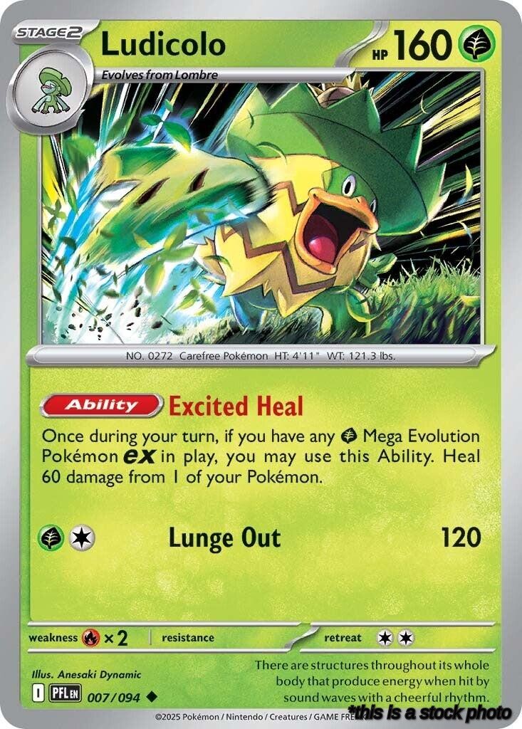 Normal Ludicolo - 007/094 [007/094 Near Mint ]