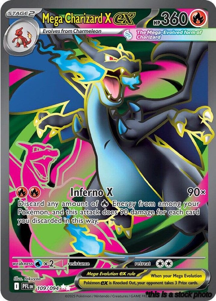 Mega Charizard X ex - 109/094