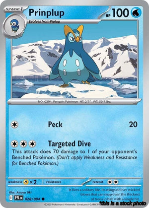 Common Prinplup [028/094 Near Mint ]