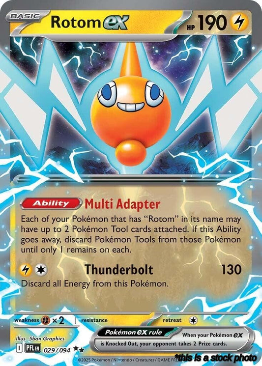 Double Rare Rotom ex - 029/094 [029/094 Near Mint ]