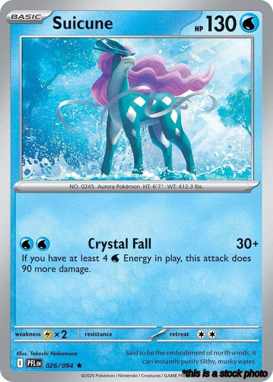Rare Suicune [026/094 Near Mint ]