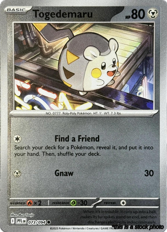 073/094 Togedemaru Common Reverse Holofoil