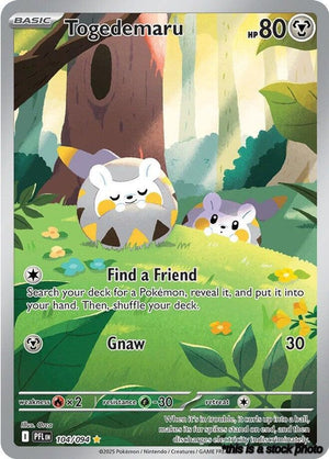 Illustration Rare Togedemaru - 104/094 [104/094 Near Mint ]