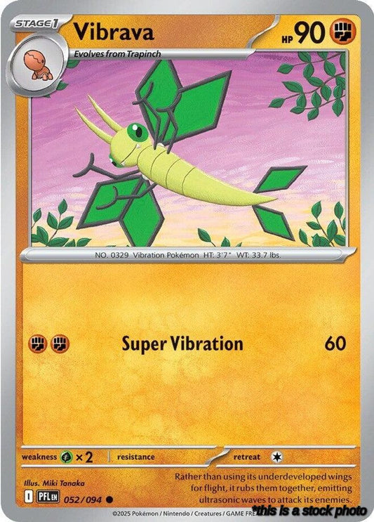 Common Vibrava [052/094 Near Mint ]