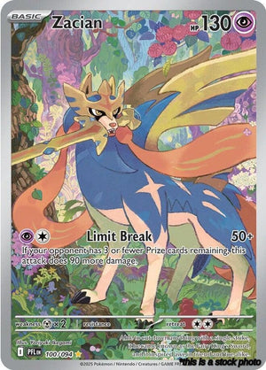 Illustration Rare Zacian - 100/094 [100/094 Near Mint ]