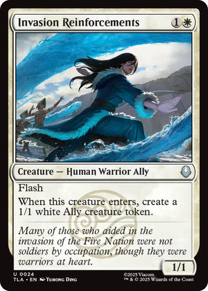 Invasion Reinforcements [TLA/24] 2025 Magic: The Gathering