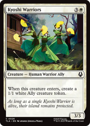 Kyoshi Warriors [TLA/26] 2025 Magic: The Gathering