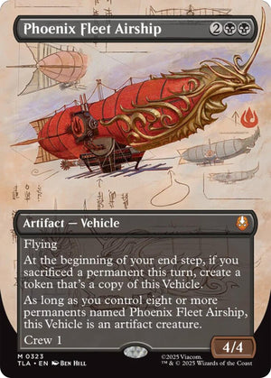 Phoenix Fleet Airship (Borderless) [TLA - 323]