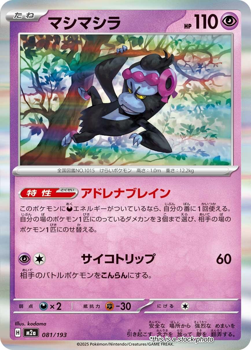 JP Normal Near Mint Munkidori [081/193]