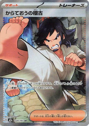 JP Holofoil Near Mint Black Belt's Training [220/193]