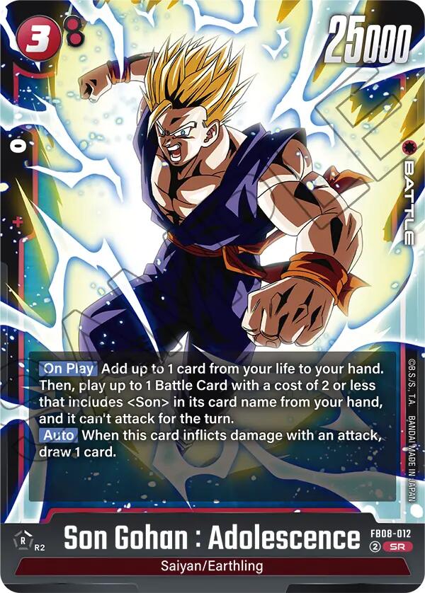 Son Gohan : Adolescence - FB08-012