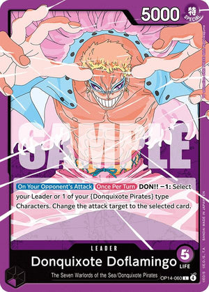 Donquixote Doflamingo - OP14-060 [OP14-060] The Azure Sea's Seven