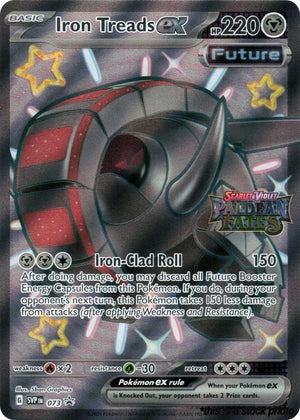 073/MCAP Iron Treads ex (Paldean Fates Stamped) Promo Holofoil