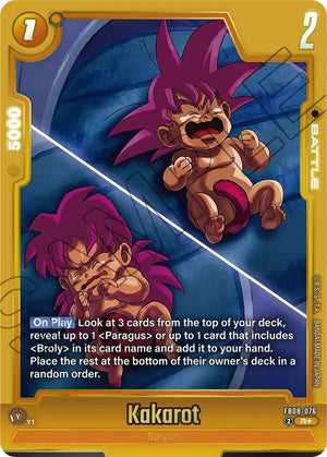 FB08-076 Kakarot - FB08-076 (Alternate Art)
