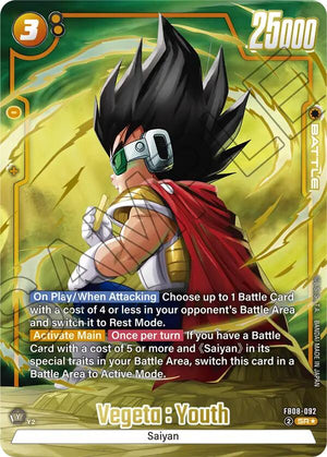 FB08-092 Vegeta : Youth (Alternate Art)