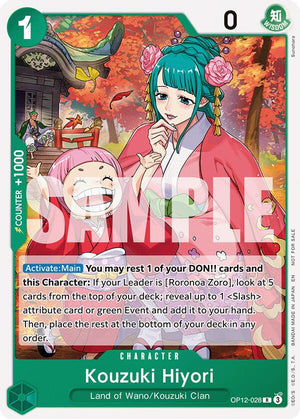 Kouzuki Hiyori (Tournament Pack 2026 Vol. 1) [OP12-028] One Piece Promotion Cards