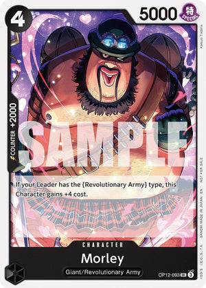 Morley (Tournament Pack 2026 Vol. 1) [OP12-093] One Piece Promotion Cards