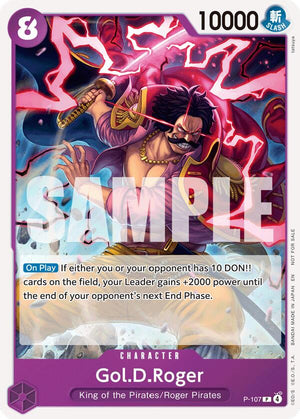 Gol.D.Roger (Store Tournament 2025 Vol. 4) [P-107] One Piece Promotion Cards