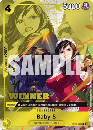 Baby 5 (Winner Pack 2026 Vol. 1) [OP12-112] One Piece Promotion Cards