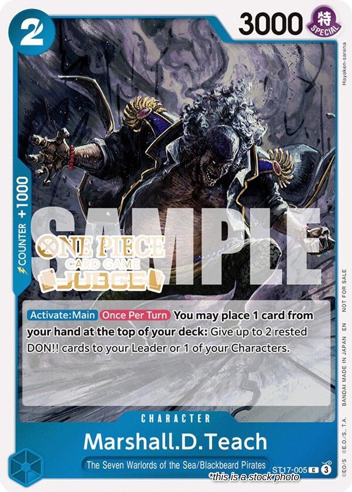 Marshall.D.Teach (Judge Pack Vol. 7)