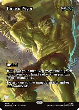 Force of Vigor (Borderless) [MAR - 77]