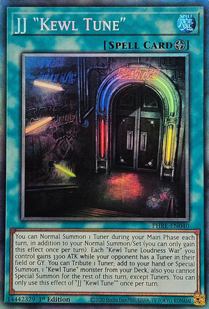 1st Edition JJ "Kewl Tune" (CR) [PHRE-EN040 Near Mint] Collector's Rare
