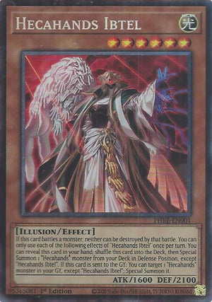 1st Edition Hecahands Ibtel (CR) [PHRE-EN001 Near Mint] Collector's Rare