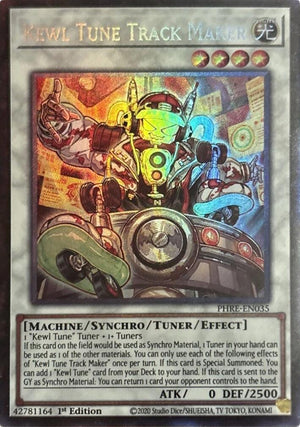 1st Edition Kewl Tune Track Maker (CR) [PHRE-EN035 Near Mint] Collector's Rare