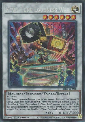 1st Edition Kewl Tune Loudness War (CR) [PHRE-EN038 Near Mint] Collector's Rare