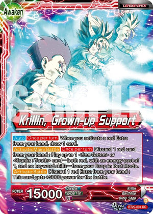 BT29-001 Krillin // Krillin, Grown-up Support