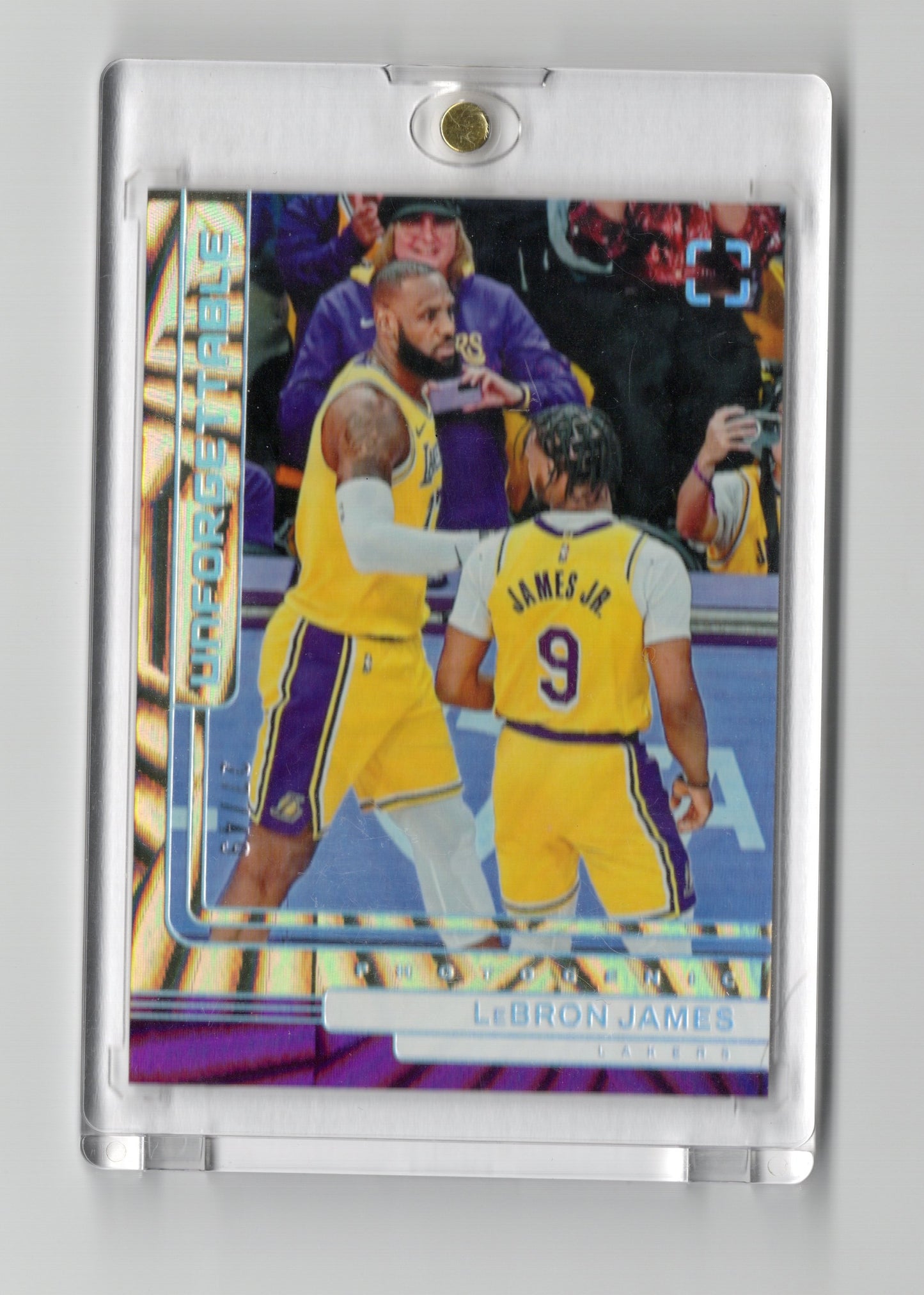 2024-25 Panini Photogenic #3 LeBron James Photo Finish Wedges #/49