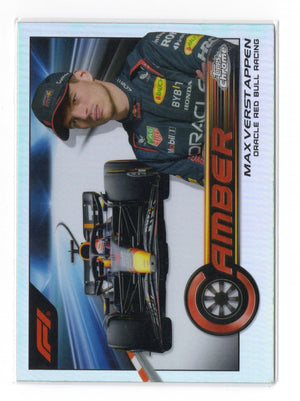 2023 Topps Chrome Formula 1 #CAM-MVII Max Verstappen Camber
