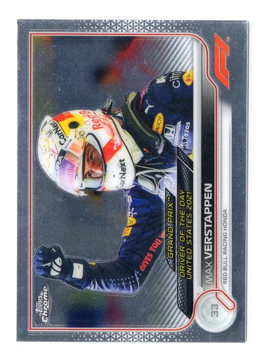 2022 Topps Chrome Formula 1 #188 Max Verstappen