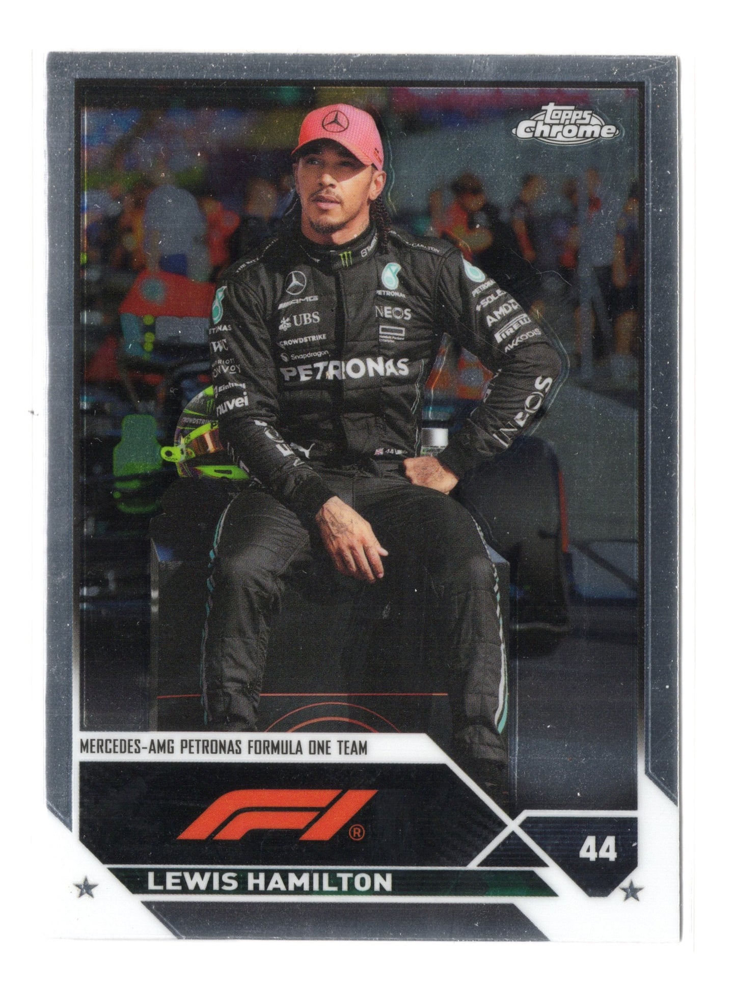 2023 Topps Chrome Formula 1 #22 Lewis Hamilton