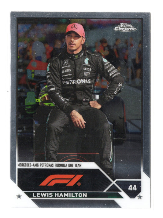 2023 Topps Chrome Formula 1 #22 Lewis Hamilton