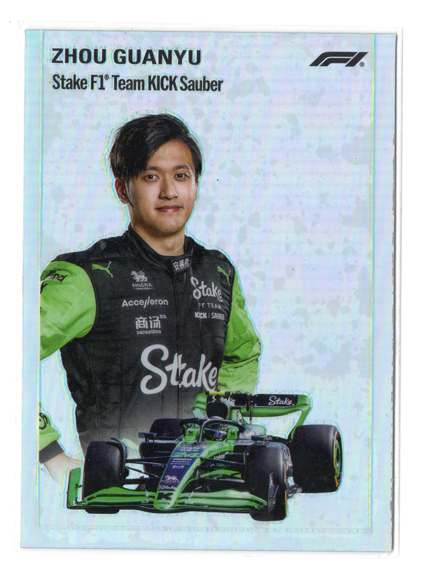 2024 Topps Chrome Formula 1 #1954-14 Zhou Guanyu 1954 Topps