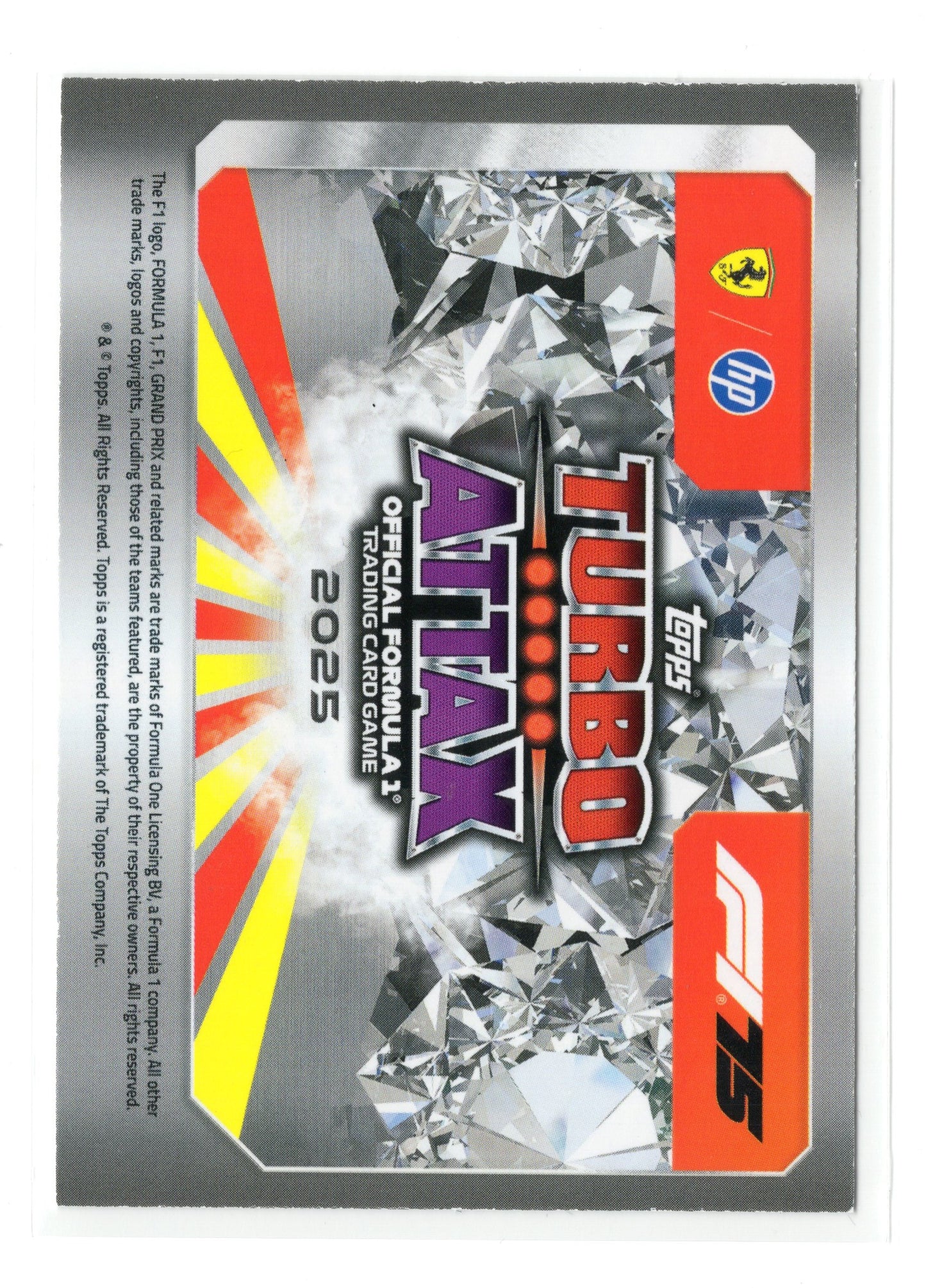 2025 Topps Turbo Attax F1 #26 Lewis Hamilton