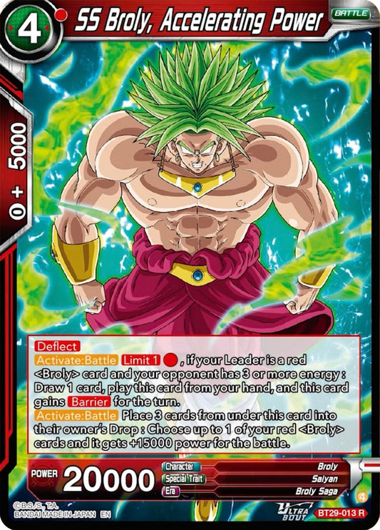 SS Broly, Accelerating Power