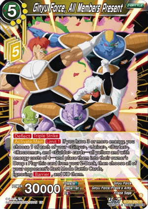 BT29-060 Ginyo Force, All Members Present