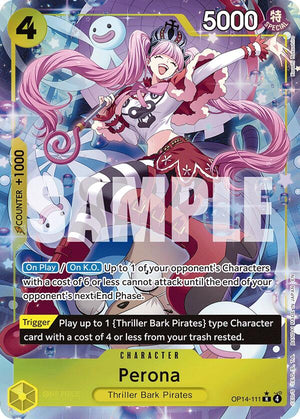 Perona - OP14-111 (Alternate Art) [OP14-111] The Azure Sea's Seven