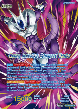 Cooler // Cooler, Incredible Strongest Warrior (SLR) [BT29-029]