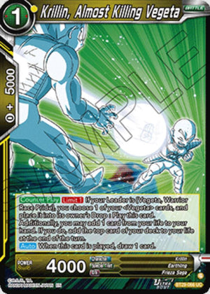 Krillin, Almost Killing Vegeta [BT29-066]
