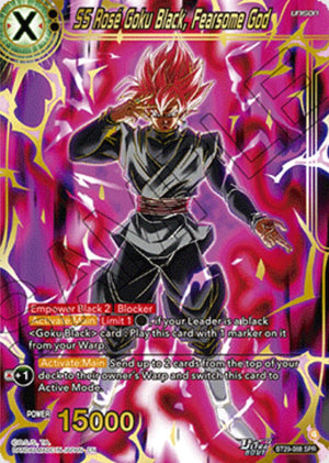 SS Rose Goku Black, Fearsome God (SPR) [BT29-088]