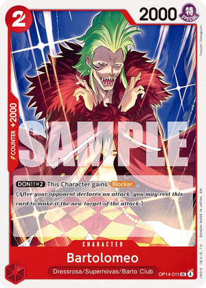 Bartolomeo [OP14-011] The Azure Sea's Seven